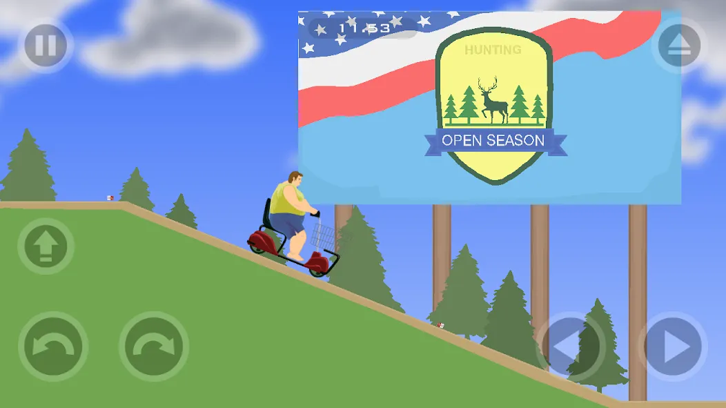 Happy Wheels взломанный APK — Безлимитные деньги и все персонажи — скриншот 5 Happy Wheels взломанный APK — Безлимитные деньги и все персонажи — скриншот 5