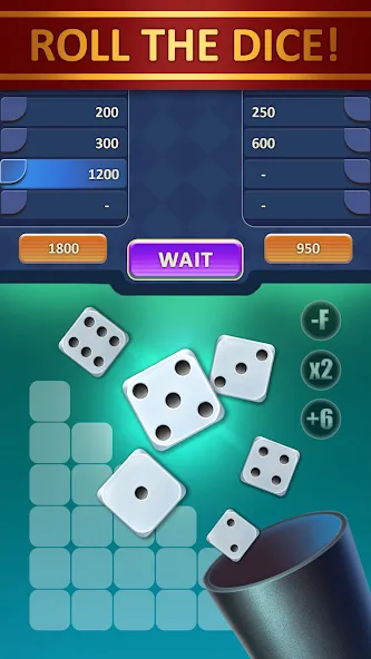 Скачать мод Farkle - Zonk Dice Game — Безлимитные монеты и подсказки — скриншот 4