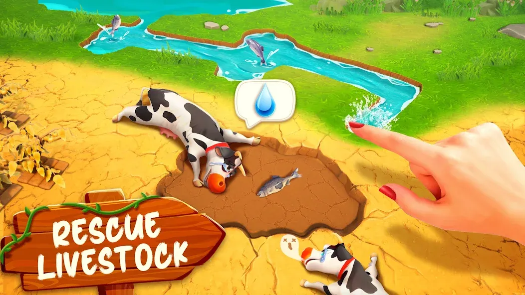 Скачать Family Farm Adventure — Безлимитные деньги и ресурсы — скриншот 5 Скачать Family Farm Adventure — Безлимитные деньги и ресурсы — скриншот 5