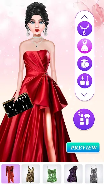 Fashion Show: Dress up Games MOD APK: Безлимитные деньги и все наряды — скриншот 2 Fashion Show: Dress up Games MOD APK: Безлимитные деньги и все наряды — скриншот 2