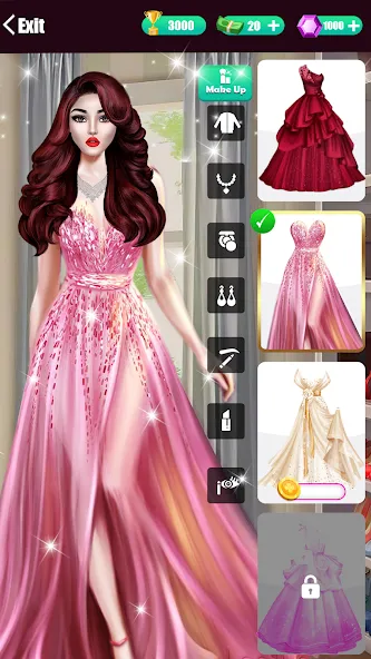 Super Stylist: Dress Up Games — скачать мод: Безлимитные деньги и все наряды открыты — скриншот 1 Super Stylist: Dress Up Games — скачать мод: Безлимитные деньги и все наряды открыты — скриншот 1