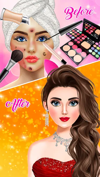 Super Stylist-Fashion Games взлом APK — Безлимитные деньги и все наряды — скриншот 2 Super Stylist-Fashion Games взлом APK — Безлимитные деньги и все наряды — скриншот 2