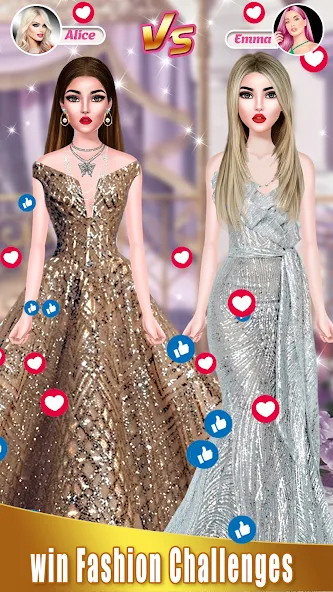Super Stylist-Fashion Games взлом APK — Безлимитные деньги и все наряды — скриншот 3 Super Stylist-Fashion Games взлом APK — Безлимитные деньги и все наряды — скриншот 3
