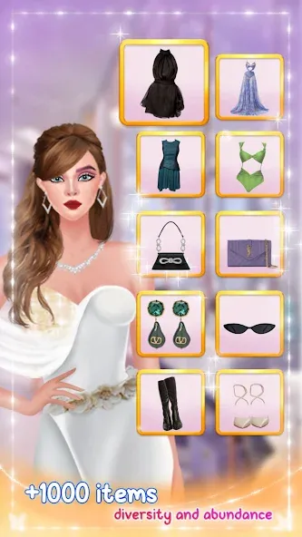 Fashion Stylist: Dress Up Game взломанный APK — Безлимитные деньги и всё открыто — скриншот 1 Fashion Stylist: Dress Up Game взломанный APK — Безлимитные деньги и всё открыто — скриншот 1