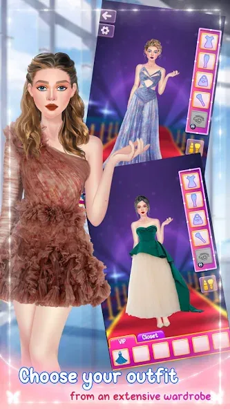 Fashion Stylist: Dress Up Game взломанный APK — Безлимитные деньги и всё открыто — скриншот 3 Fashion Stylist: Dress Up Game взломанный APK — Безлимитные деньги и всё открыто — скриншот 3