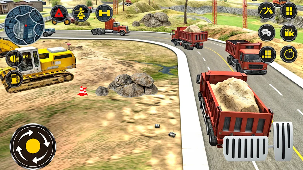 Heavy Excavator Simulator PRO — скачать мод: Безлимитные деньги и топливо — скриншот 1 Heavy Excavator Simulator PRO — скачать мод: Безлимитные деньги и топливо — скриншот 1