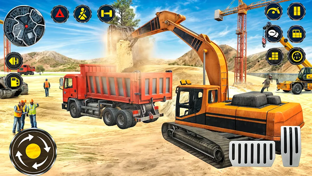 Heavy Excavator Simulator PRO — скачать мод: Безлимитные деньги и топливо — скриншот 3 Heavy Excavator Simulator PRO — скачать мод: Безлимитные деньги и топливо — скриншот 3