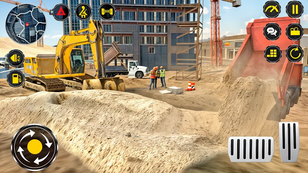 Heavy Excavator Simulator PRO — скачать мод: Безлимитные деньги и топливо — скриншот 4 Heavy Excavator Simulator PRO — скачать мод: Безлимитные деньги и топливо — скриншот 4