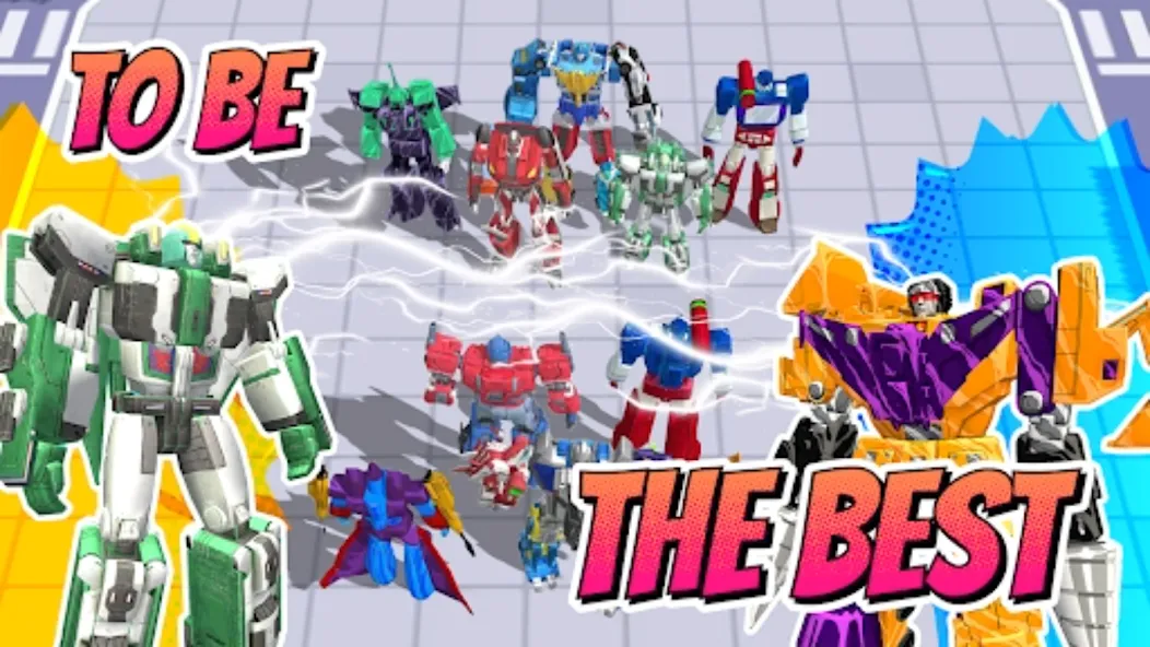 Скачать Superhero Robot Monster Battle Mod APK — Безлимитные деньги и мощные роботы — скриншот 2