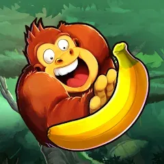 Banana Kong — Безлимитные бананы и открыты все уровни, скачать мод APK