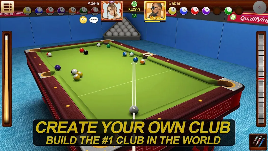 Скачать взлом Real Pool 3D Online 8Ball Game — Безлимитные монеты и разблокированные столы — скриншот 2 Скачать взлом Real Pool 3D Online 8Ball Game — Безлимитные монеты и разблокированные столы — скриншот 2