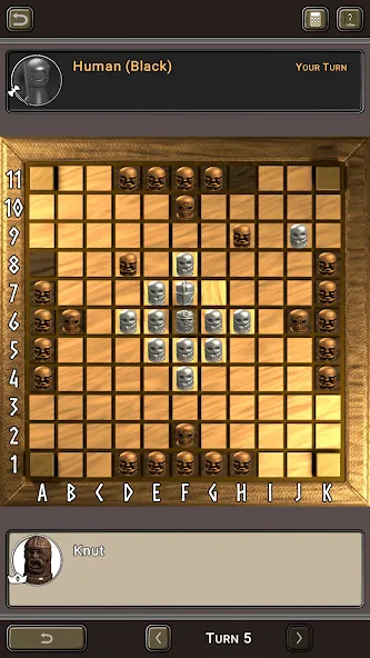 Hnefatafl бесплатно на Андроид — мод: Без рекламы и все уровни открыты — скриншот 1