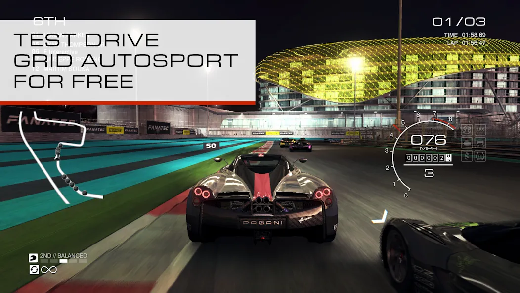 GRID™ Autosport Custom Edition MOD APK: Безлимитные деньги и все машины — скриншот 1 GRID™ Autosport Custom Edition MOD APK: Безлимитные деньги и все машины — скриншот 1
