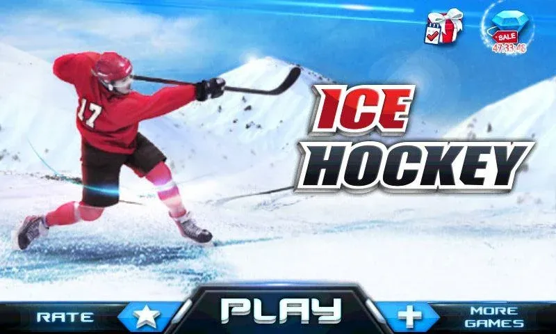 Ice Hockey 3D MOD APK: Безлимитные деньги и энергия — скриншот 2
