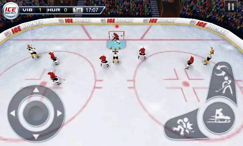 Ice Hockey 3D MOD APK: Безлимитные деньги и энергия — скриншот 3
