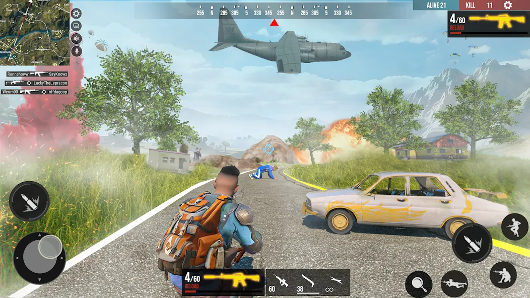 FPS Encounter Strike Offline на телефон — скачать мод: Безлимитные деньги и оружие — скриншот 4 FPS Encounter Strike Offline на телефон — скачать мод: Безлимитные деньги и оружие — скриншот 4
