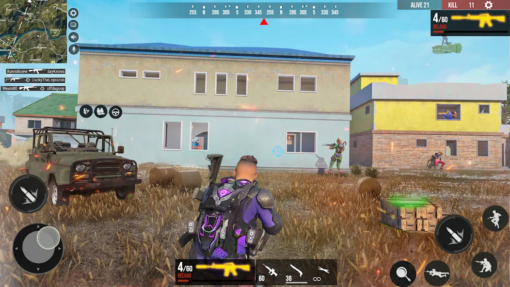 FPS Encounter Strike Offline на телефон — скачать мод: Безлимитные деньги и оружие — скриншот 5 FPS Encounter Strike Offline на телефон — скачать мод: Безлимитные деньги и оружие — скриншот 5