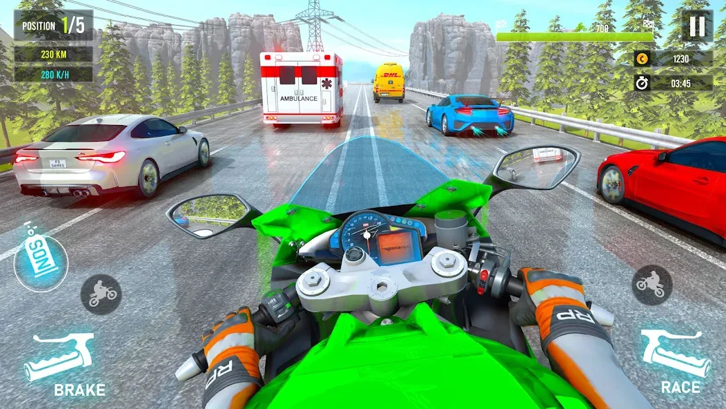 Скачать Moto Traffic Bike Race Game 3d Mod APK — Безлимитные деньги и топливо — скриншот 1 Скачать Moto Traffic Bike Race Game 3d Mod APK — Безлимитные деньги и топливо — скриншот 1