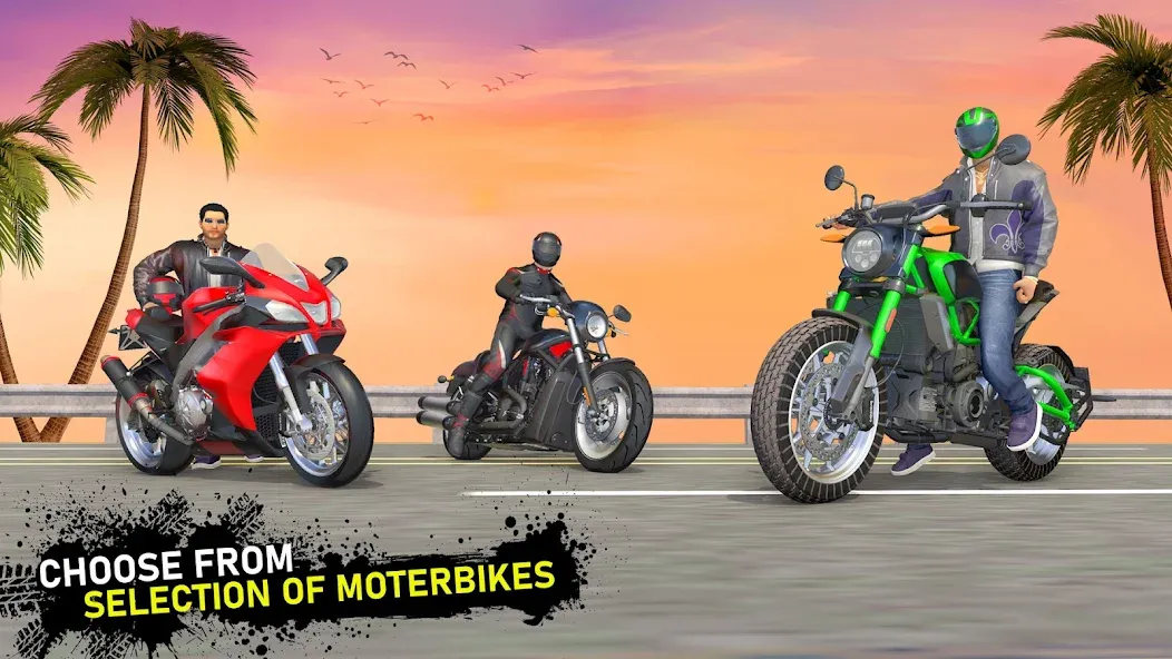 Скачать Moto Traffic Bike Race Game 3d Mod APK — Безлимитные деньги и топливо — скриншот 4 Скачать Moto Traffic Bike Race Game 3d Mod APK — Безлимитные деньги и топливо — скриншот 4