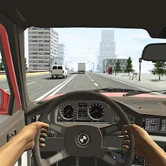 Скачать Racing in Car на Андроид с модом — Безлимитные деньги и все машины открыты