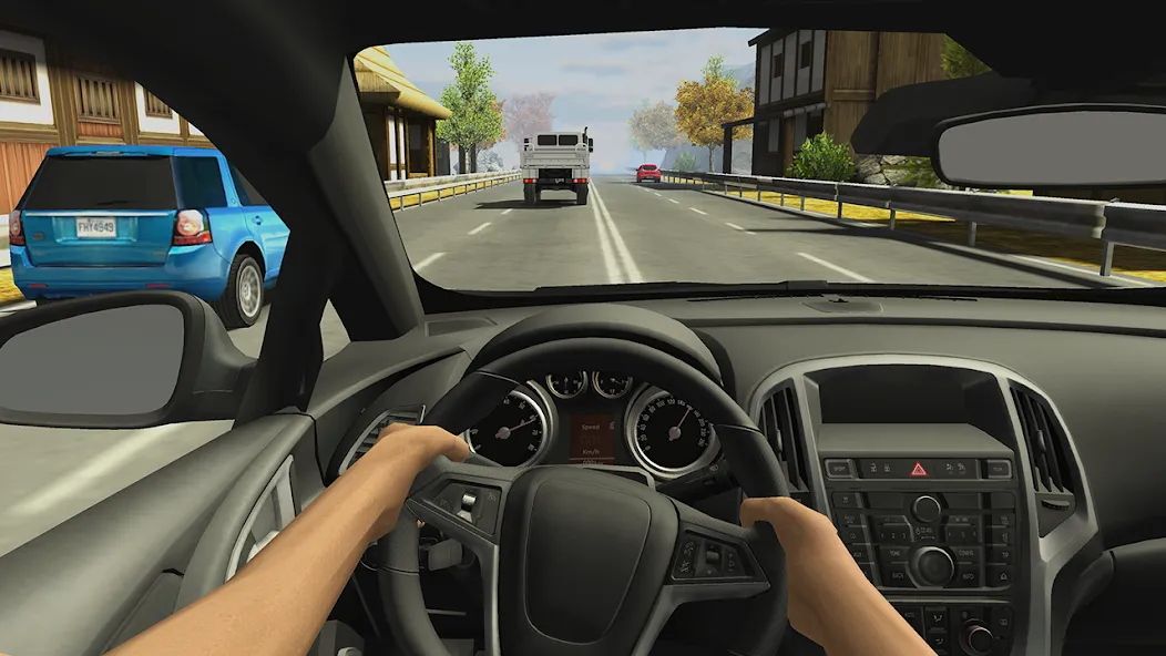 Racing in Car 2 на телефон — скачать мод: Безлимитные деньги и топливо — скриншот 1 Racing in Car 2 на телефон — скачать мод: Безлимитные деньги и топливо — скриншот 1