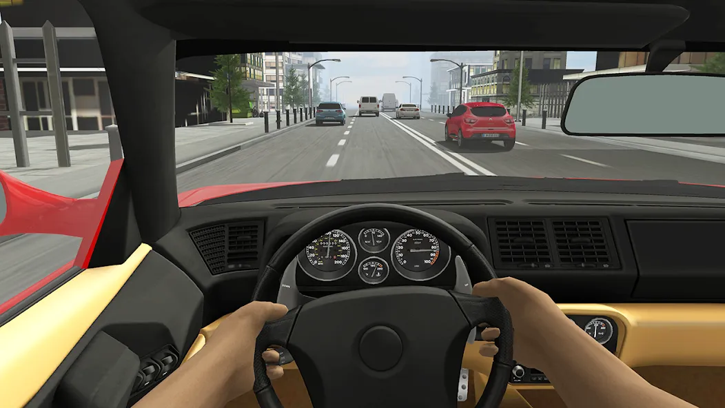 Racing in Car 2 на телефон — скачать мод: Безлимитные деньги и топливо — скриншот 2 Racing in Car 2 на телефон — скачать мод: Безлимитные деньги и топливо — скриншот 2