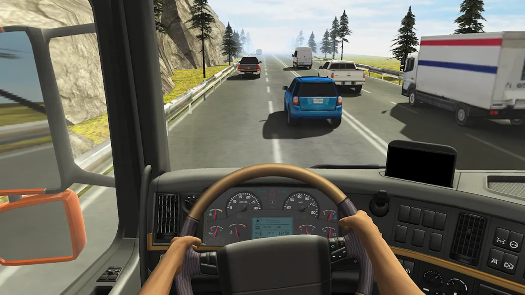 Truck Racer мод на Андроид: Безлимитные деньги и топливный запас — скриншот 1 Truck Racer мод на Андроид: Безлимитные деньги и топливный запас — скриншот 1