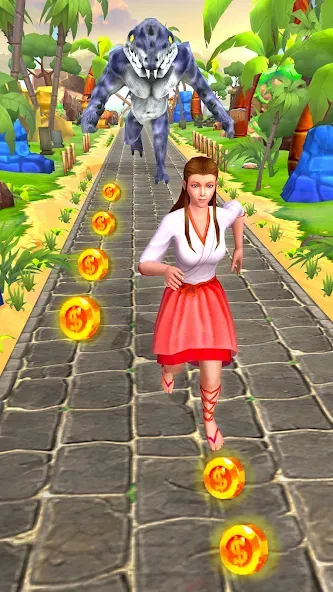 Jungle Run Temple Escape Games мод на Андроид: Безлимитные монеты и все уровни открыты — скриншот 2 Jungle Run Temple Escape Games мод на Андроид: Безлимитные монеты и все уровни открыты — скриншот 2