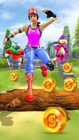 Jungle Run Temple Escape Games мод на Андроид: Безлимитные монеты и все уровни открыты — скриншот 3 Jungle Run Temple Escape Games мод на Андроид: Безлимитные монеты и все уровни открыты — скриншот 3