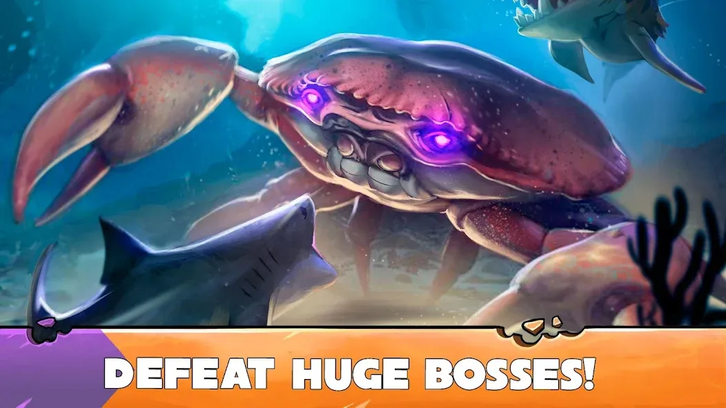 Hungry Shark Evolution MOD APK: Безлимитные деньги и алмазы — скриншот 2 Hungry Shark Evolution MOD APK: Безлимитные деньги и алмазы — скриншот 2