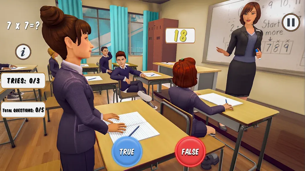 High School Teacher Simulator — взломанная версия, Безлимитные деньги и все предметы открыты — скриншот 2 High School Teacher Simulator — взломанная версия, Безлимитные деньги и все предметы открыты — скриншот 2