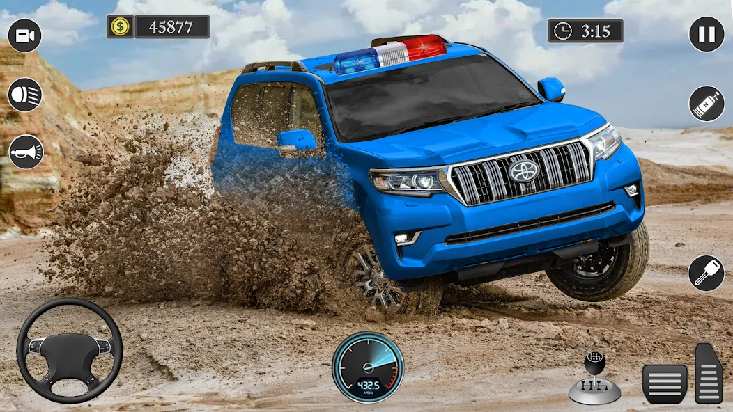 Flying Prado Car Robot Game MOD APK скачать на Андроид — Безлимитные деньги и полёт — скриншот 2 Flying Prado Car Robot Game MOD APK скачать на Андроид — Безлимитные деньги и полёт — скриншот 2