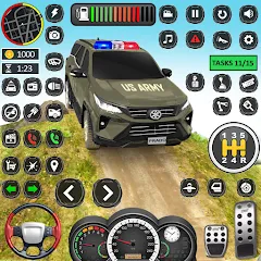 Flying Prado Car Robot Game MOD APK скачать на Андроид — Безлимитные деньги и полёт