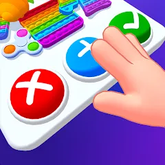 Скачать Fidget Toys Trading・Pop It 3D на Андроид с модом — Безлимитные деньги и все игрушки
