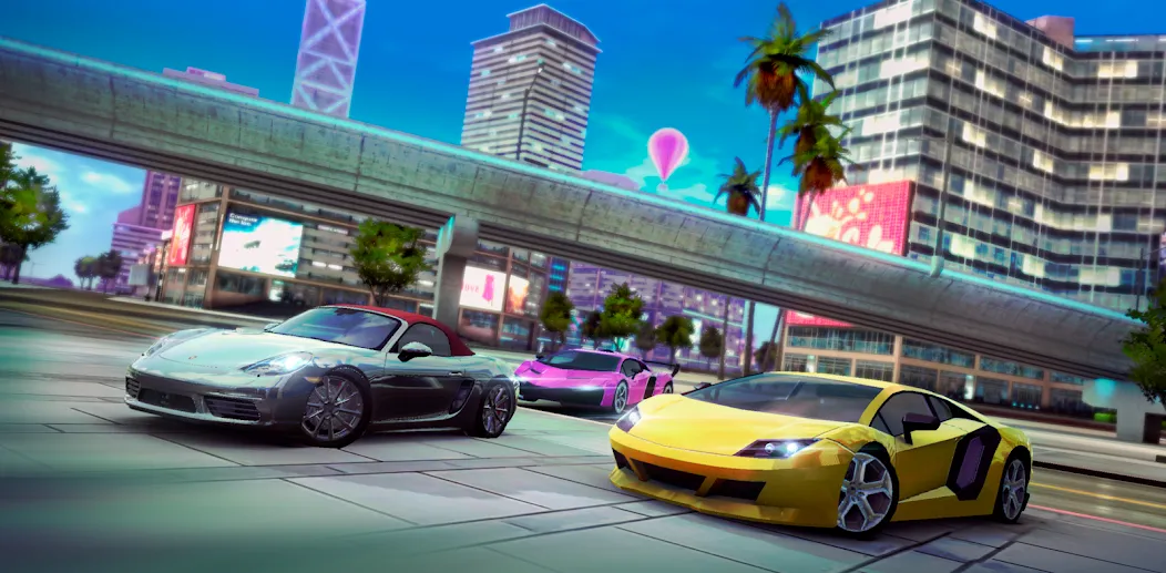 Мод XCars Street Driving — Безлимитные деньги и все машины открыты, скачать APK — скриншот 4
