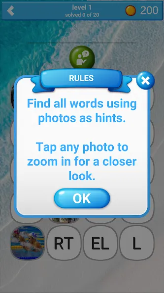 780 words MOD APK скачать на Андроид — Открыты все уровни и подсказки — скриншот 2