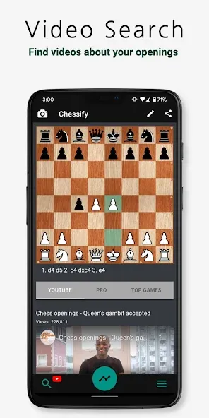 Скачать Chessify: Scan & Analyze chess мод — Разблокированы премиум функции — скриншот 3 Скачать Chessify: Scan & Analyze chess мод — Разблокированы премиум функции — скриншот 3