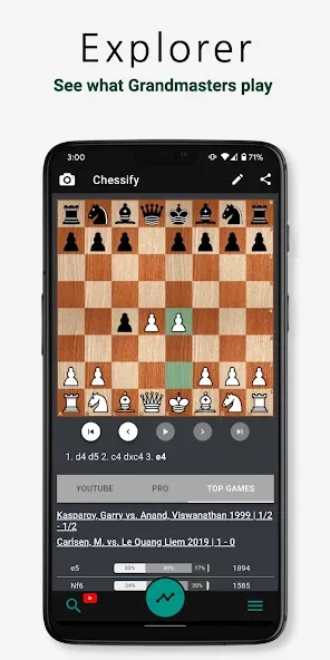 Скачать Chessify: Scan & Analyze chess мод — Разблокированы премиум функции — скриншот 4 Скачать Chessify: Scan & Analyze chess мод — Разблокированы премиум функции — скриншот 4