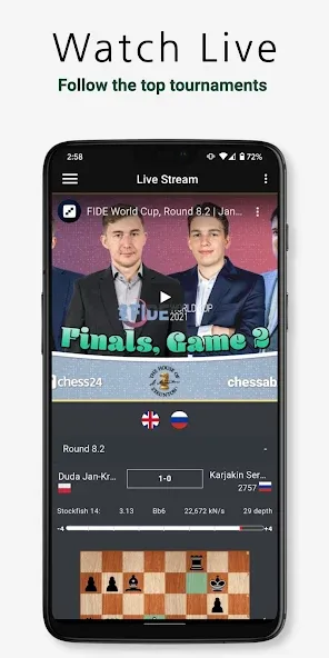 Скачать Chessify: Scan & Analyze chess мод — Разблокированы премиум функции — скриншот 5 Скачать Chessify: Scan & Analyze chess мод — Разблокированы премиум функции — скриншот 5
