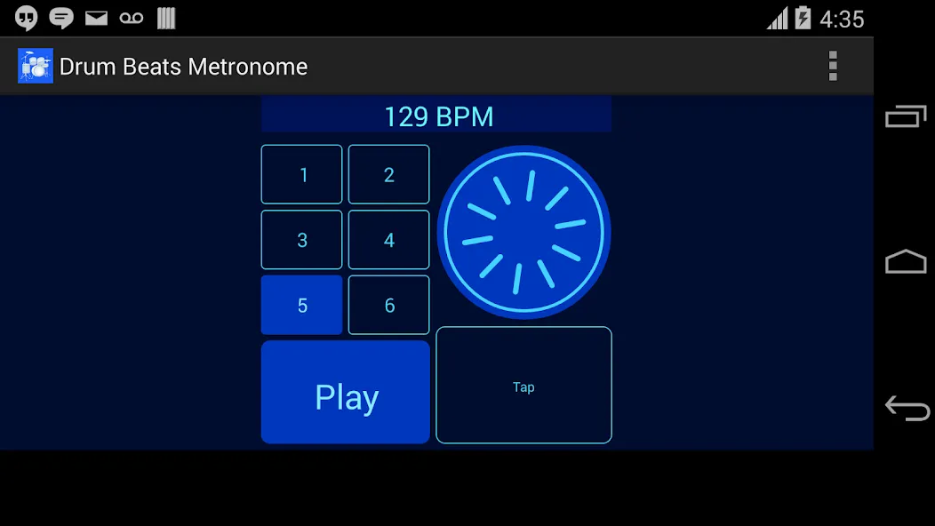 Drum Beats Metronome MOD APK скачать на Андроид — Точный ритм и без рекламы — скриншот 3