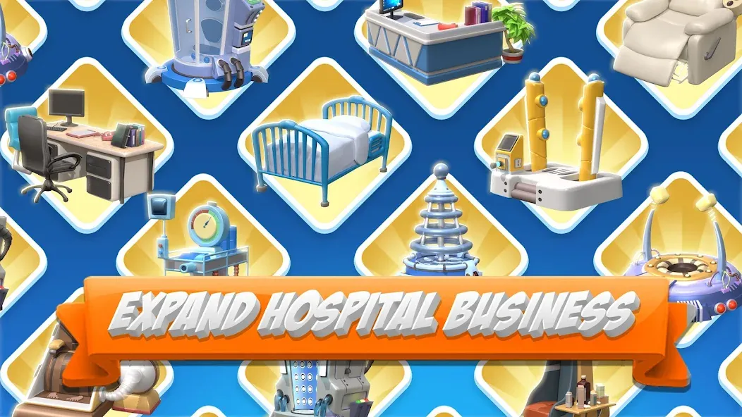 Sim Hospital2-Simulation на телефон — скачать мод: Безлимитные деньги и ресурсы — скриншот 4 Sim Hospital2-Simulation на телефон — скачать мод: Безлимитные деньги и ресурсы — скриншот 4