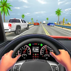 Скачать Traffic Racing In Car Driving мод — Безлимитные деньги и топливо