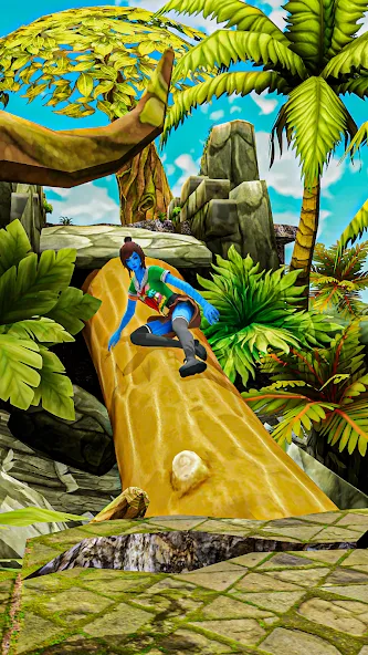 Forest Fun Run - Running Game — Безлимитные монеты и все персонажи, скачать мод APK — скриншот 2