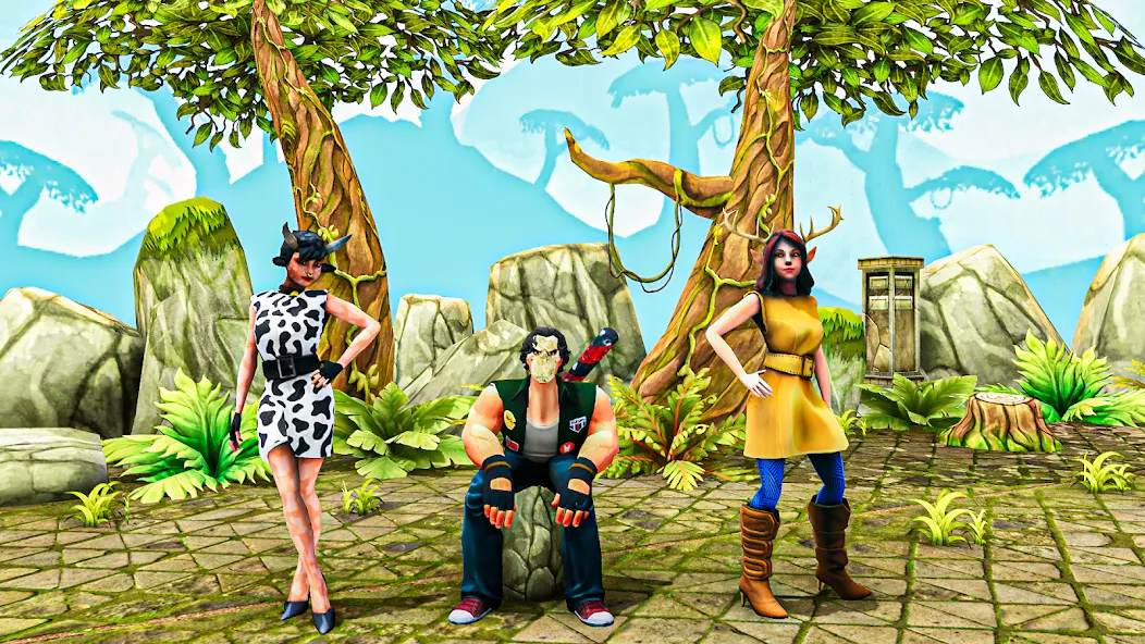 Forest Fun Run - Running Game — Безлимитные монеты и все персонажи, скачать мод APK — скриншот 4