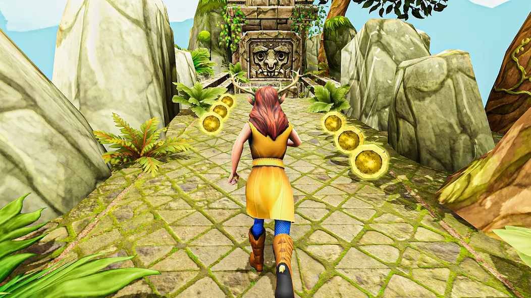 Forest Fun Run - Running Game — Безлимитные монеты и все персонажи, скачать мод APK — скриншот 5
