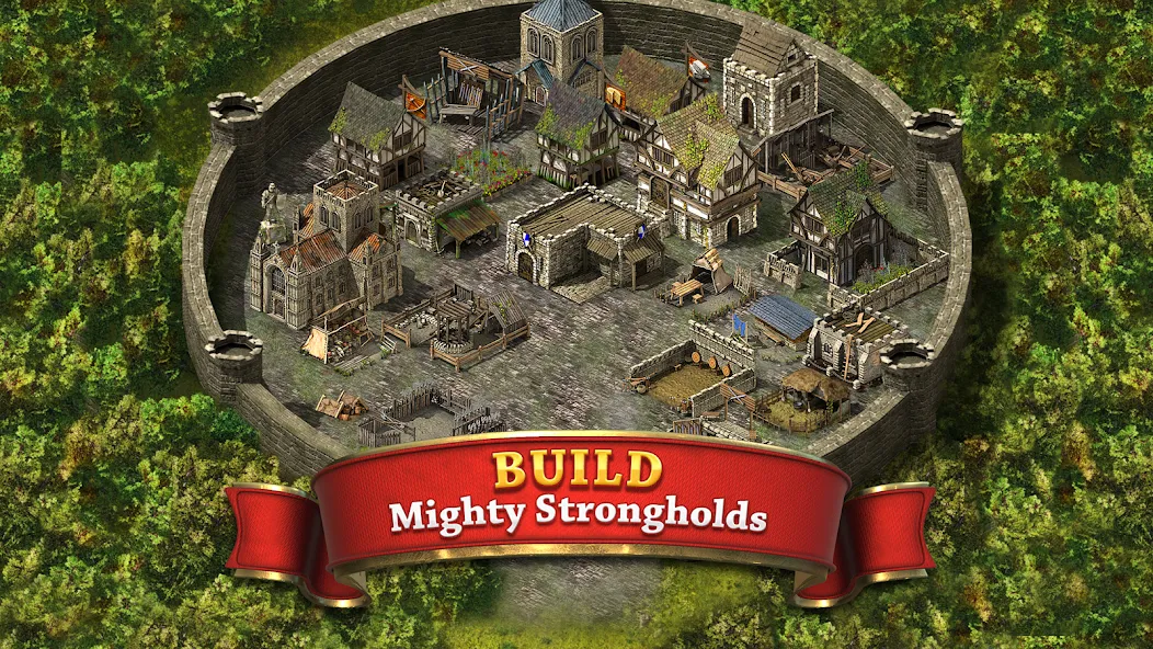 Stronghold Kingdoms Castle Sim — взломанная версия, Безлимитные ресурсы и быстрое строительство — скриншот 2 Stronghold Kingdoms Castle Sim — взломанная версия, Безлимитные ресурсы и быстрое строительство — скриншот 2