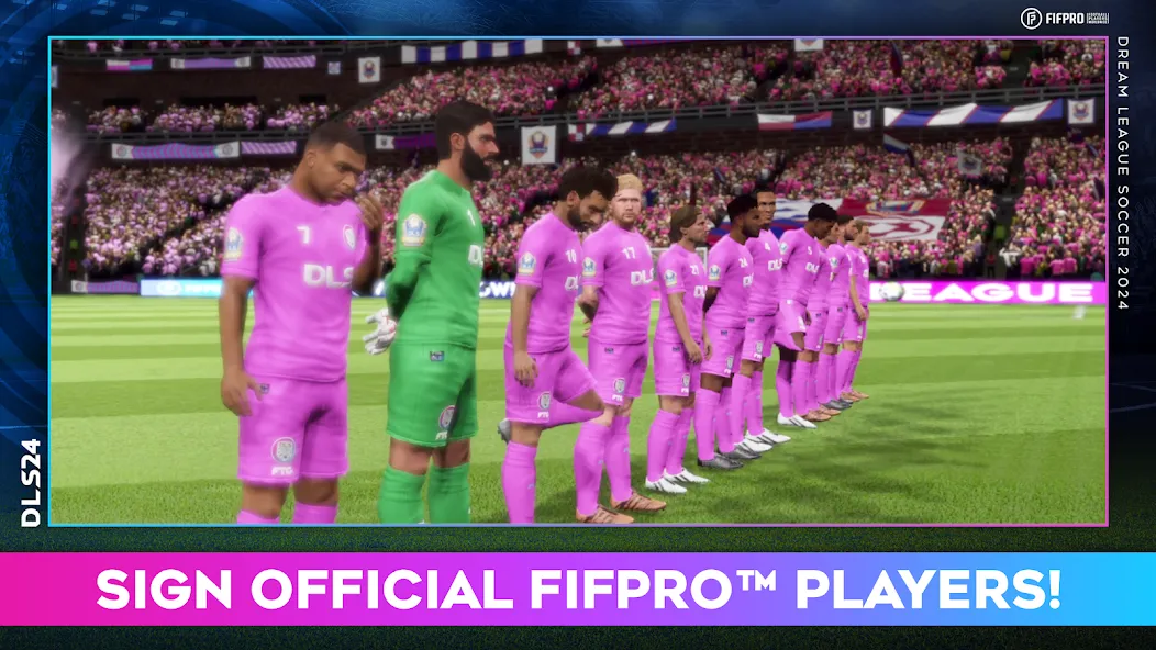 Скачать Dream League Soccer 2024 — Безлимитные деньги и все команды открыты — скриншот 2 Скачать Dream League Soccer 2024 — Безлимитные деньги и все команды открыты — скриншот 2