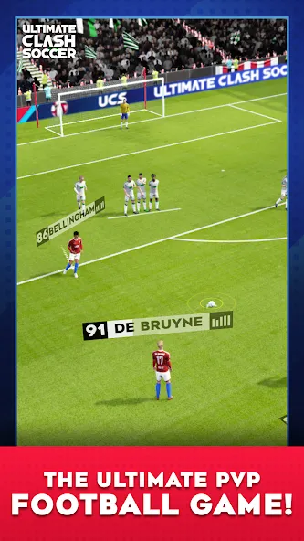 Скачать Ultimate Clash Soccer бесплатно — Безлимитные деньги и энергия — скриншот 1