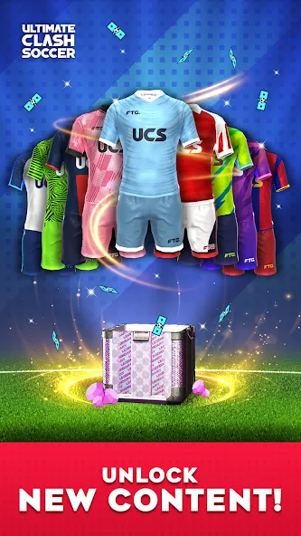 Скачать Ultimate Clash Soccer бесплатно — Безлимитные деньги и энергия — скриншот 4