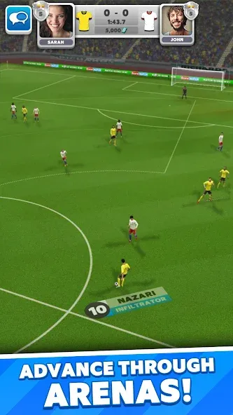 Score! Match - PvP Soccer — Безлимитные деньги и усиленные игроки, скачать мод APK — скриншот 3 Score! Match - PvP Soccer — Безлимитные деньги и усиленные игроки, скачать мод APK — скриншот 3